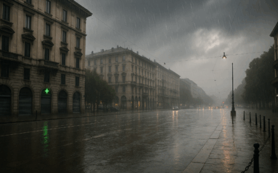 Allerta arancione su Milano: ancora temporali intensi e rischio allagamenti