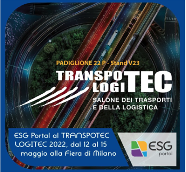 ESG Portal sarà presente al Transpotec Logitec 2022 di Milano