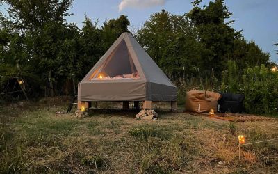 Eco-tenda Tipì, riparte la stagione estiva all’insegna del glamping